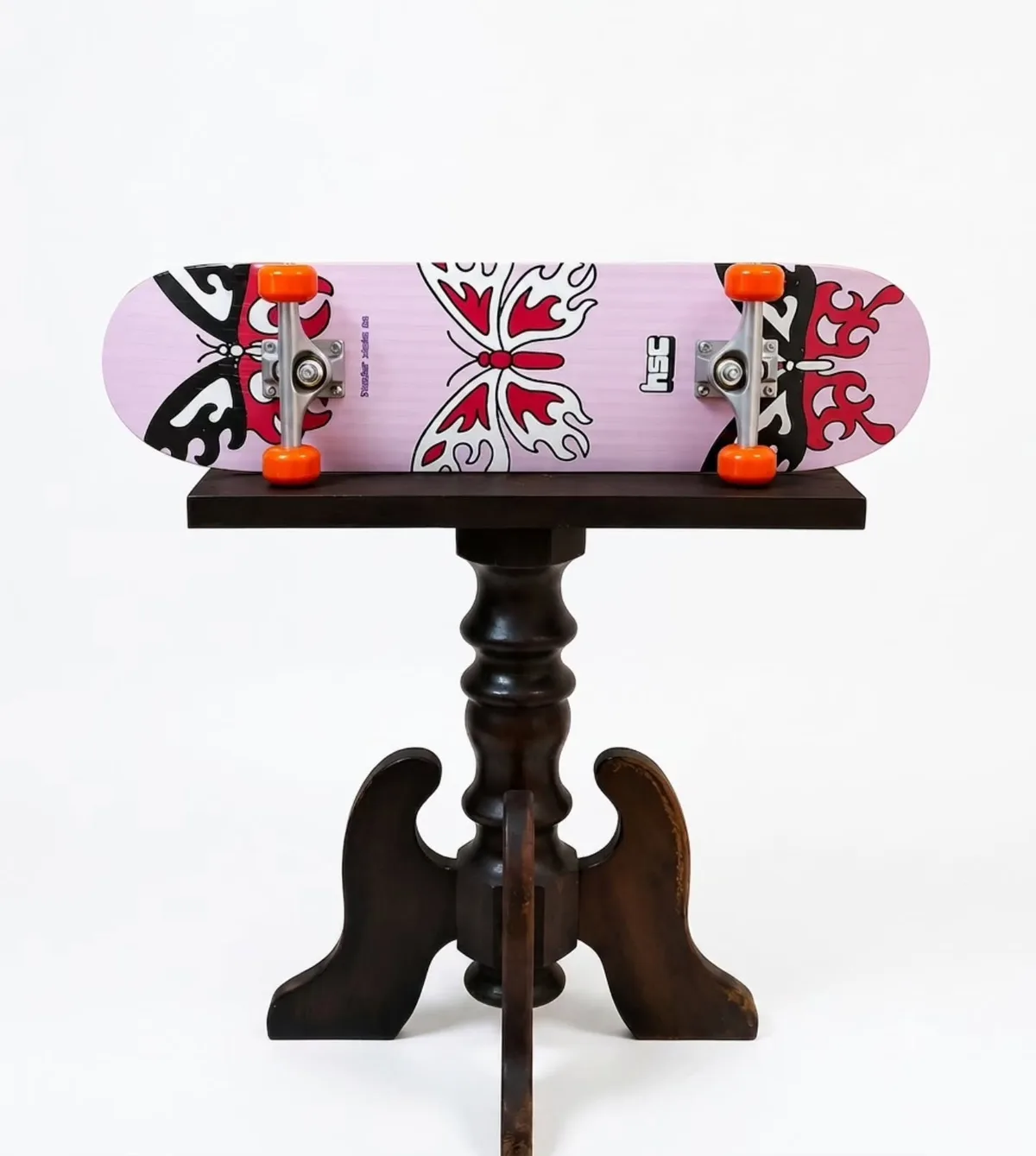 Skate montado Chaze rosa
